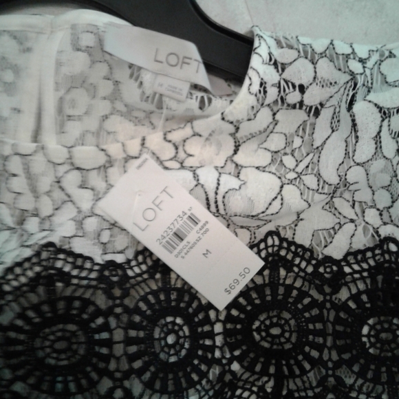 Loft Lace Bell Sleeve Too - Picture 3 of 6